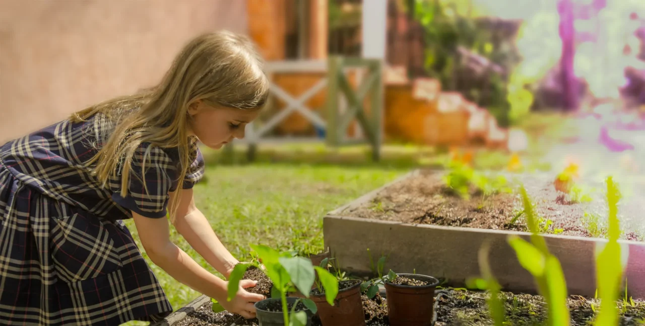 La Prima Casa Montessori school garden activities