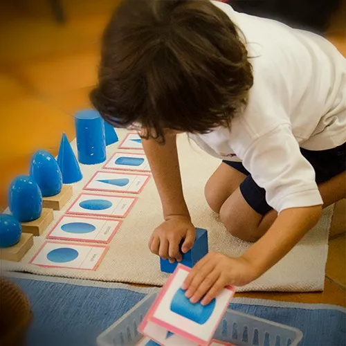 Montessori preschool for elementary children